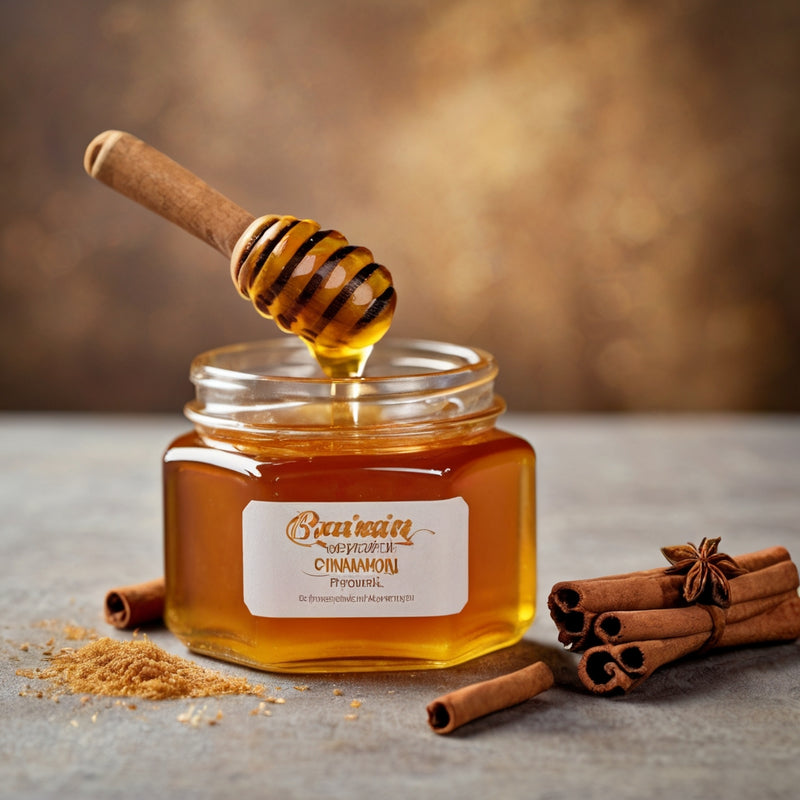 Warmth in Every Drop: Honey with Cinnamon
